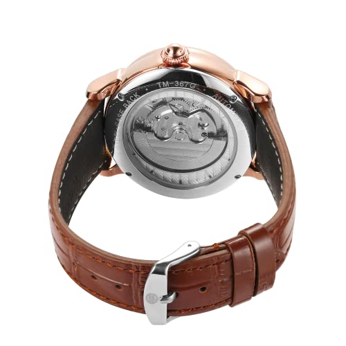 Image of FORSINING Classic Automatic Mechanical Men Wristwatch Military Army Sport Big Roman Number Top Brand Luxury Watch