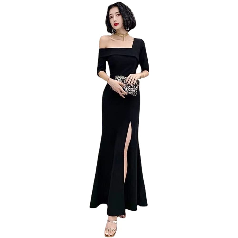 ☆美品☆SKIMS スキムス　ロングドレス　パーティドレス　ストレッチ素材 国内発| SKIMS ストレッチモダル ロングスリーブドレス Grey