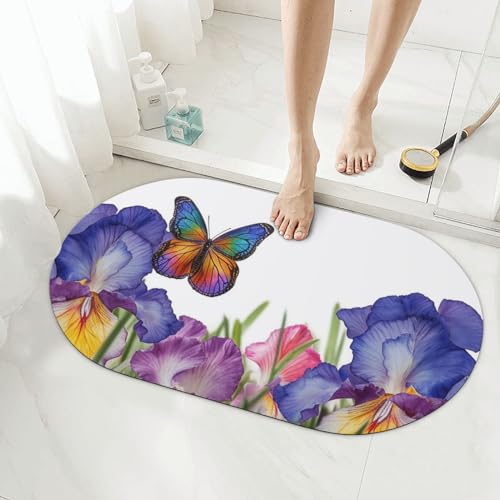Tapis de bain en terre de diatomée super absorbant à séchage rapide