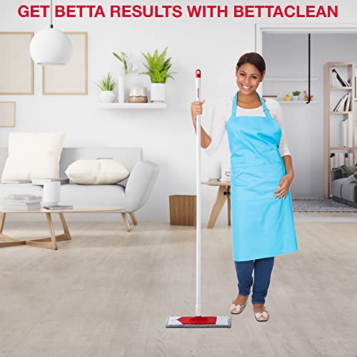 Flat Mop & Bucket System With Broom - Adjustable Broom & Microfiber Mop For Floor Cleaning With Collapsible Mop Bucket For Various Household Tasks - Mop & Bucket Set Cleaning Supplies By Bettaclean #TOP7
