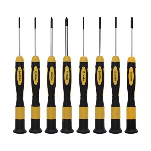 NOREX Präzisionsschraubendreher Set magnetisch | Schlitz Kreuz Mini Schraubendreher Set Cover