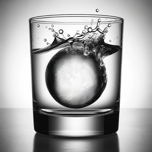 Glacio Clear Ice Ball Maker Crystal Clear Ice Spheres, 52 OFF