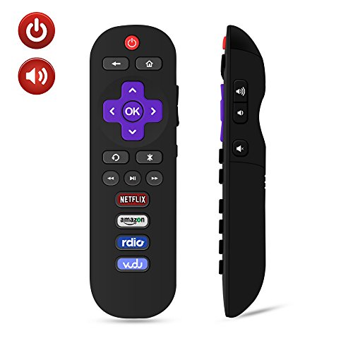 Gvirtue Remote Control Compatible with TCL Roku TV Remote LED HDTV RC280 49S405
