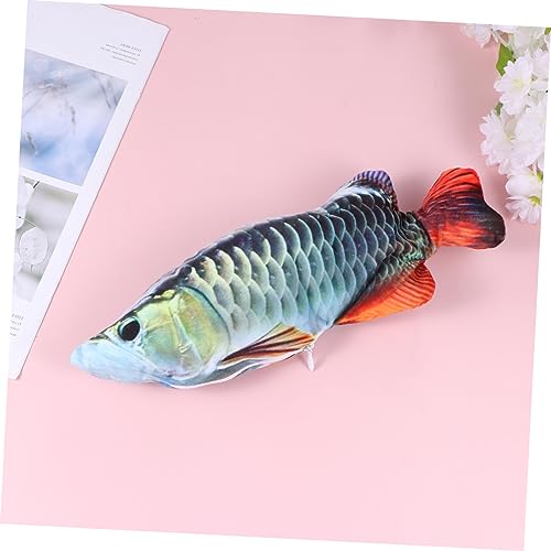 GANAZONO 3 Pecas brinquedo de peixe gato eletrônico pelúcia themberchaud gato brinquedo elétrico bri