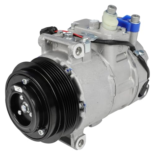 Image of ECCPP AC Compressor with Clutch Fit for Mercedes-Benz C300 3.0L 2008-2009 | Fast Cooling Air Conditioning Compressor