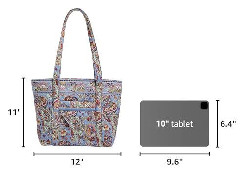 Image of Vera Bradley Women's Cotton Small Vera Tote Bag