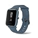 Amazfit Bip Lite by Huami with 45-Day Battery Life,24/7 Heart Rate 1.2 Inch Always-on Touchscreen 3 ATM, Blue