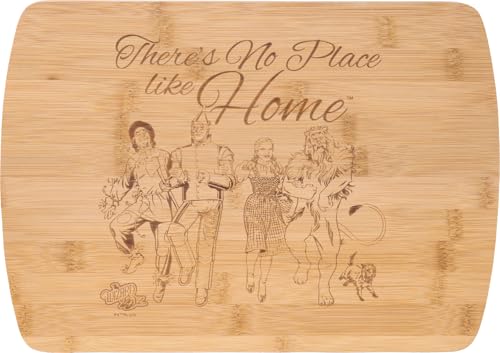 Tabla de Cortar Spoontiques Wizard of Oz para Cocina – Tabla Duradera de Madera con Superficie Amigable para Cuchillos, Fácil de Limpiar y Ligera para Preparación de Alimentos, Carne, Verduras y Frutas miniatura 1
