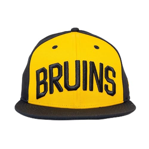 adidas Boston Bruins 2019/20 NHL Casquette snapback Taille unique pour supporter de hockey