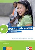 deutsch echt einfach! a1.1, libro del alumno y libro de ejercicios con audio online 312676522X Book Cover