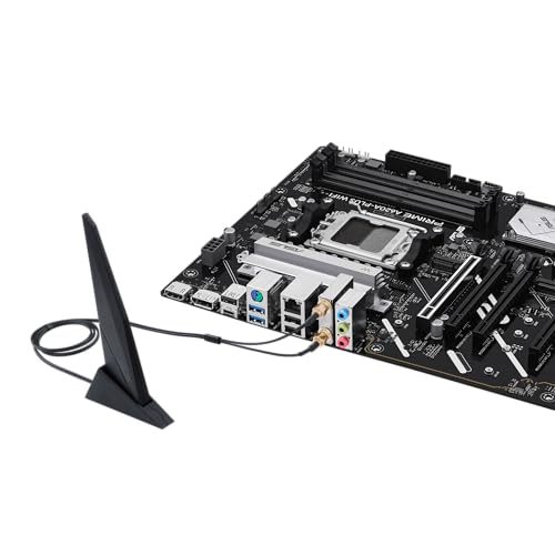 Image of ASUS Prime A620A-PLUS WiFi AMD ATX Motherboard, DDR5, WiFi 6, 1Gb LAN, PCIe 4.0, 2X M.2, DisplayPort, HDMI, 2X USB-C 5Gb