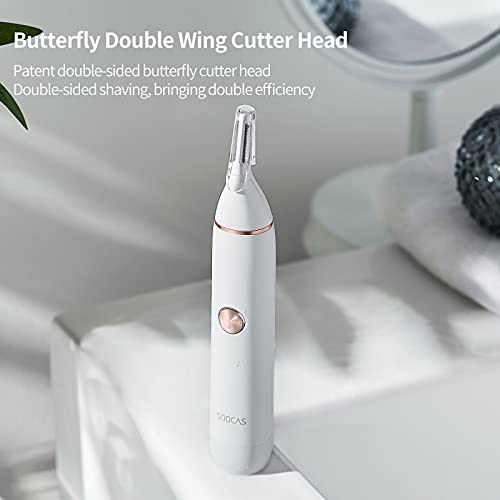 Xiaomi Aparador De Pelos Sem Fio P/Nariz/Orelha/Sobrancelhas N1 Branco Xiaomi