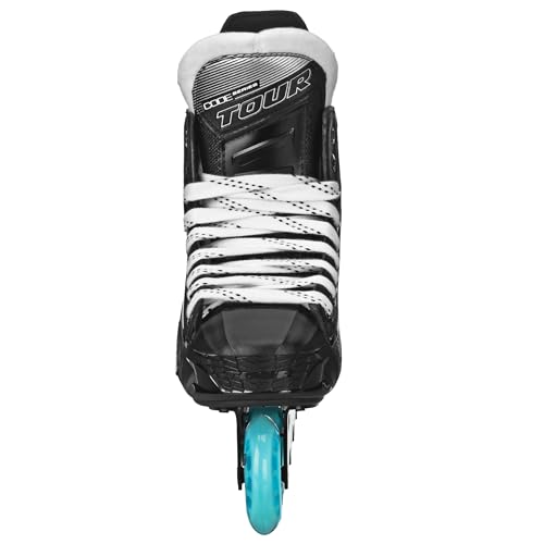 Tour Hockey Code DK9 Roller Hockey Skates, Black, Size 8