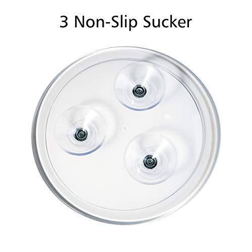 Glam Hobby15X Magnifying Mirror – Use For Makeup Application - Tweezing – And Blackhead/Blemish Removal – 6.3 Inch Round Mirror With Three Suction Cups For Easy Mounting #TOP1