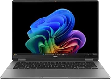 ASUS Vivobook Flip 14 2-in-1 Laptop: 14" OLED Touchscreen, Intel Core Ultra 7 256V Processor, 16GB RAM, 1TB SSD, Backlit Chiclet Keyboard, Thunderbolt 4, Copilot+ PC (Renewed)