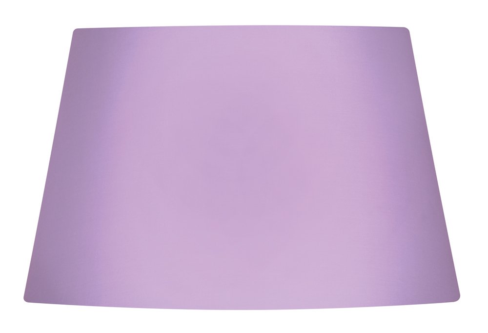 Oaks Lighting Lilac Cotton Drum Shade, 14-Inch, S901/14 Li