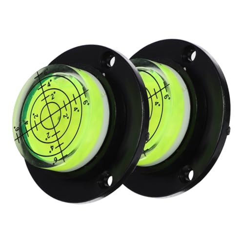 OSALADI Compact Circular Bubble Level for Measuring Instrument Precision Level Tool for Hanging Pictures
