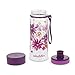 Aladdin Aveo Botella Agua 0.35L Purple Daisy Print – Amplia Abertura -...