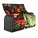 Lots of Fresh Vegetables Mailbox Cover for Outdoor Decor Magnetic Strips Unique and Practical Design for All Seasons 25.5x21 in