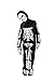 MONIKA FASHION WORLD Skeleton Costume for Boys Kids Light up Size M (5-7) L (6-9) (5-7)