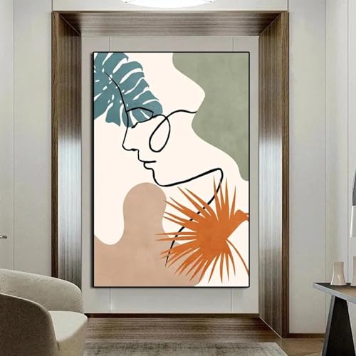 Affiches de personnages de lignes KEBIA 60x80 cm sans cadre pour salon