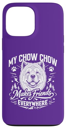 My Chow Chow Make Friends Everywhere(�}�C�`���E�`���E) �`���E�`���E�� �X�}�z�P�[�X iPhone 13 Pro Max �p