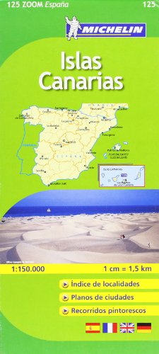 Mapa Zoom Islas Canarias: No. 125 (Mapas Zoom Michelin)