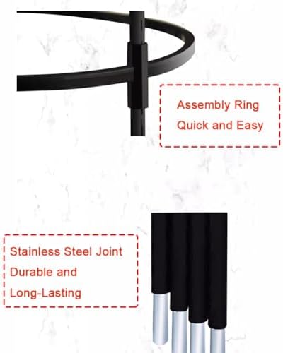 Multi-Tiered Metal Climbing Plant Support e - Adjustable 110cm Garden Trellis for Indoor & Outdoor Use, Design for Flowers & Vines