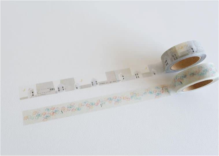 Amazon | ヨハク マスキングテープ 15mm y-109_y-110 日本製 Masking
