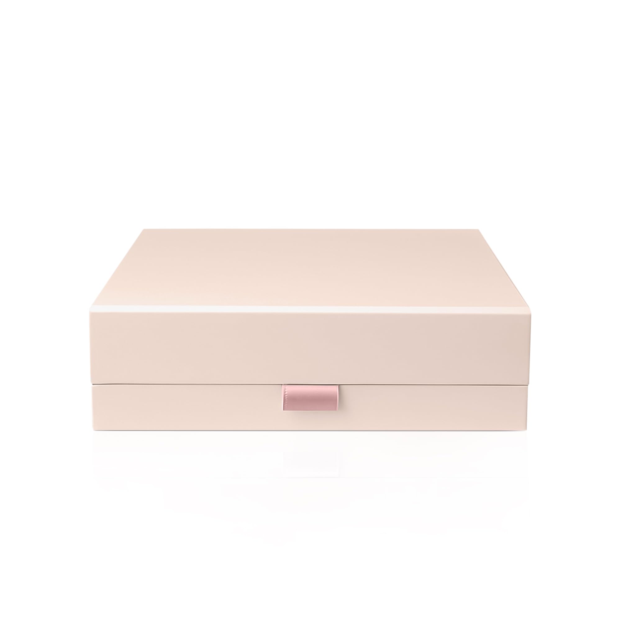 Thepaperbagstore 3 Light Pink Luxury Magnetic Gift Box - 14x12x5cm - Easy Assembly Magnetic Closure/Lid Proposal Boxes - Suitable for Weddings, Bridal Showers, and Gifts