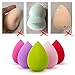 5 PCS Makeup Sponges Blender, Beauty Foundation Blending Sponge, Makeup Sponge Gift, Powder, Multi-Colored.