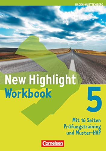 New Highlight - Baden-Württemberg - Band 5: 9. Schuljahr: Werkrealschulen (3 Wochenstunden) - Workbook
