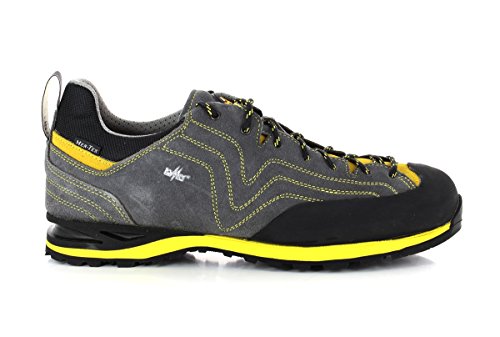 Lomer Badia MTX Wanderschuhe/Zustiegsschuhe wasserdicht mit Vibramsohle (EU 41, Grau)
