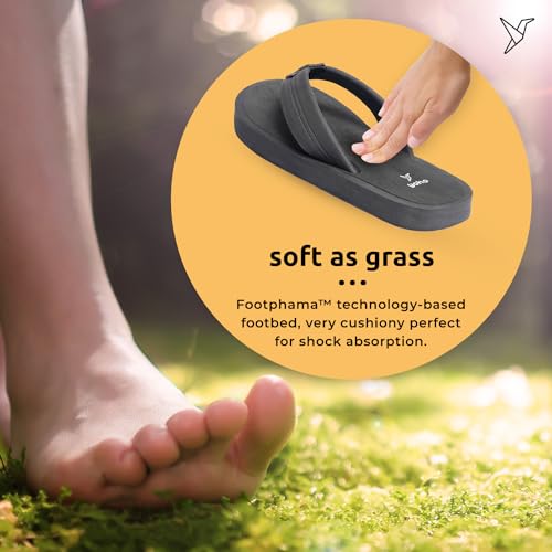 Image of YOHO Bubbles Men Ortho slippers | Soft comfortable and stylish flip flop slippers for Men in exciting colors |Lightweight | Anti Skid | Daily Use Chappal