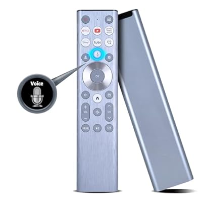 PZL ERF6A80 Replacement Voice Backlit for Hisense TV Remote Control, for Hisense U6/U7/U8/A7 Series Mini-LED ULED 4K UHD Google Smart TV