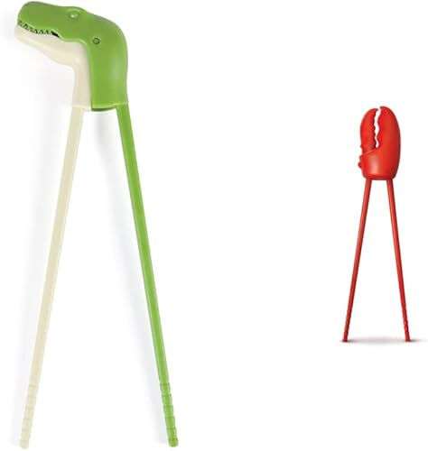 Genuine Fred Palillos T-REX Munchtime, talla única, T-Rex y Fred genuino, MUNCHTIME, palillos de langosta