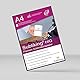 Subliking® HIQ Premium Sublimationspapier 120g für Epson, Ricoh & Sawgrass, 100 Blatt DIN A4, schnelltrocknend & wischfest
