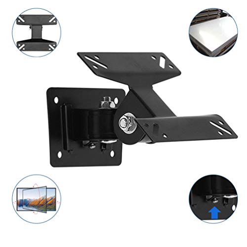 1 Unidade Cabide Giratório De Exibição De 14 a 27 Polegadas Rack Tv Lcd Montagem De Parede Tv Lcd Su