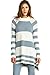 Umgee Women's Long Sleeve Striped Cowl Neck Sweater Tunic