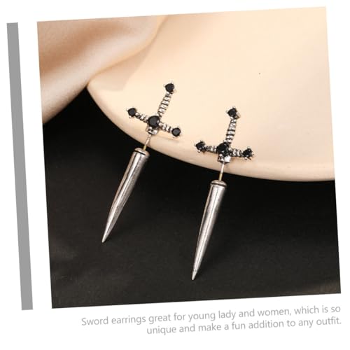 Boucles d'oreilles épée légères et confortables au style unique - 7