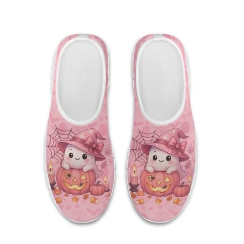 Image of Floral Sneakers for Women Colorful Art Shoes for Women Slip On Casual Work Shoes