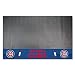 FANMATS MLB Chicago Cubs Vinyl Grill Mat , Black , 26"x42" - 12148