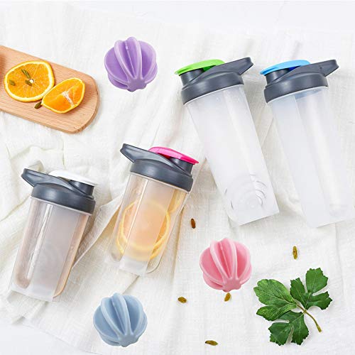 7 STKS Milkshake Protein Shaker Balls, PUDSIRN Plastic Mengen Mengen Ball Bottle Mixers, Kleurrijke Whisk Shaker Balls… - Image 8