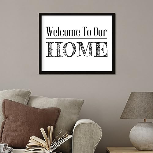 Citations religieuses sur panneau en bois Welcome pour cadeau - 4