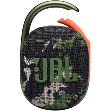 JBL Clip 4 - alto-falante - para uso portátil - sem fio - Bluetooth - 5 watts - Squad, JBLCLIP4Squad-5Watt