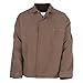 Welding Jacket, L, 30", Brown