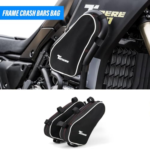 Alforjas para marco de motocicleta para YAMAHA Tenere700 XTZ 700, impermeables, capacidad 1.5 litros, fáciles de montar y desmontar miniatura 2