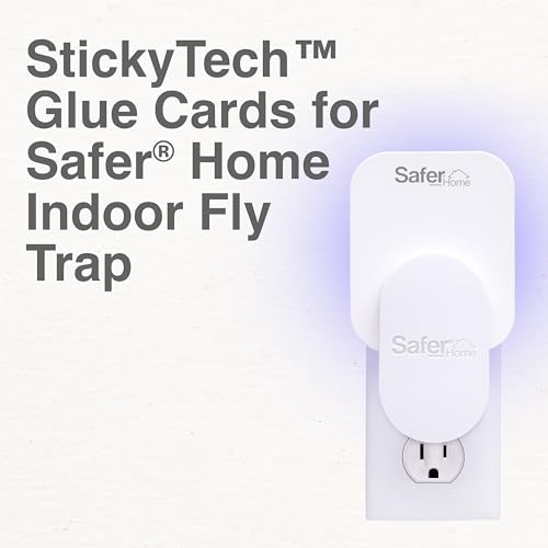 Image of Safer Home SH5032XL Trap Refill Pack of Extra Large Glue Cards for SH502 Indoor Fly Trap, Official Safer Home Refills with StickyTech Glue Technology, 2 Count, 2XL (Pack of 12)