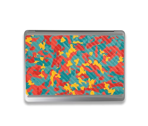 Image of MightySkins Carbon Fiber Skin Compatible with Microsoft Surface Laptop Studio 2 (2023) Full Wrap Kit - Wild Camouflage | Protective, Durable Textured Carbon Fiber Finish | Made in The USA