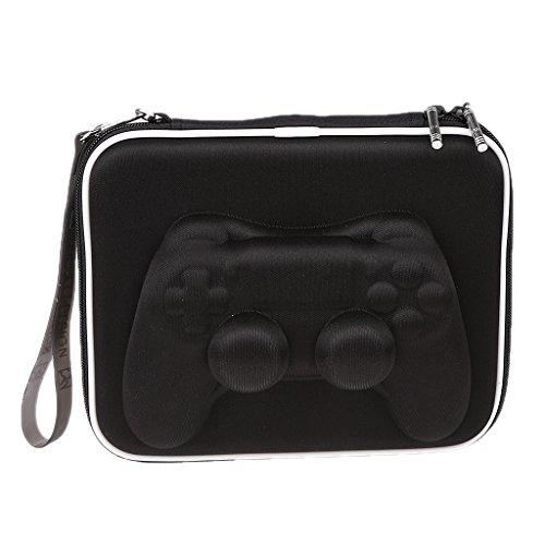 Preisvergleich Produktbild Almencla Travel Hard Eva Schutzhülle Tragetasche Tasche Compact Für PS4